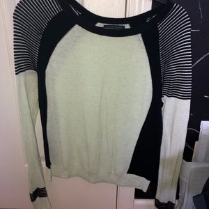 Mint & Black American Eagle Top